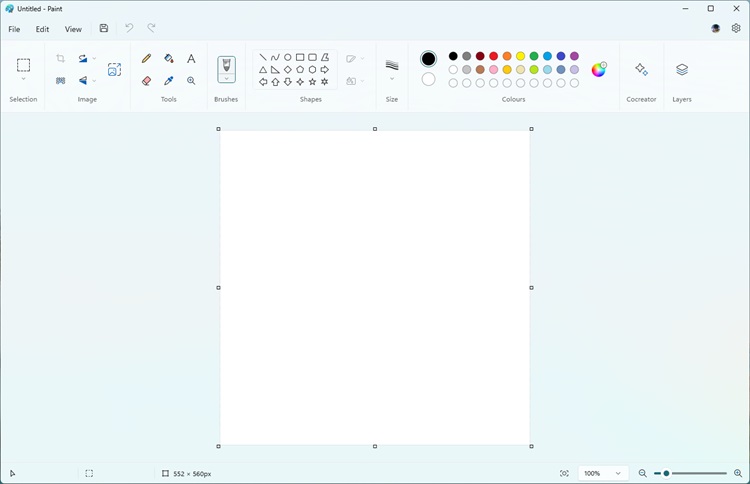 How to create AI images in Paint