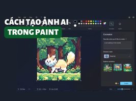 How to create AI images in Paint on Windows 11 very easily