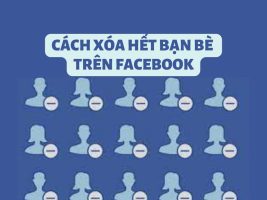 How to delete all friends on Facebook in just 1 minute