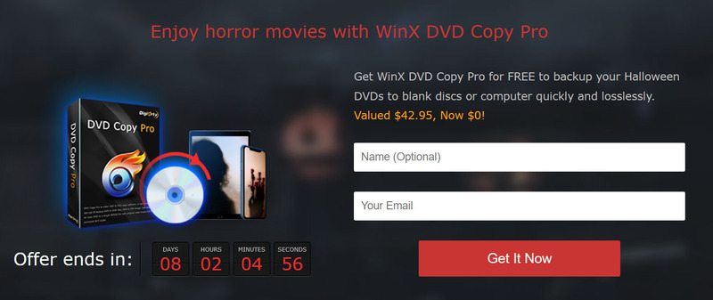 get WinX DVD Copy Pro for free