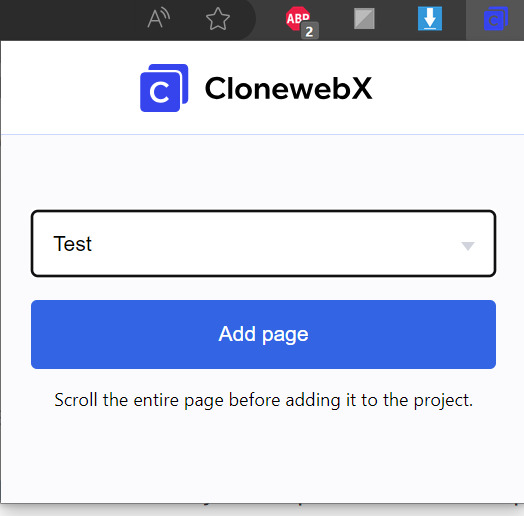 ClonewebX
