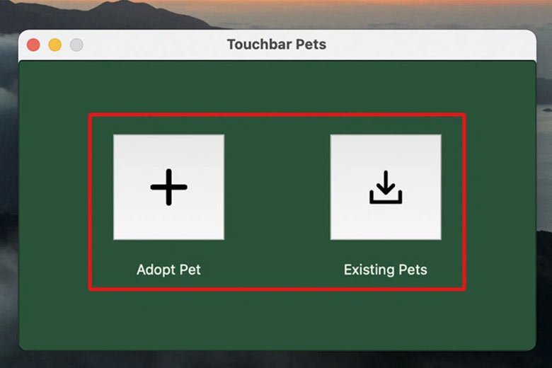 Touchbar Pets