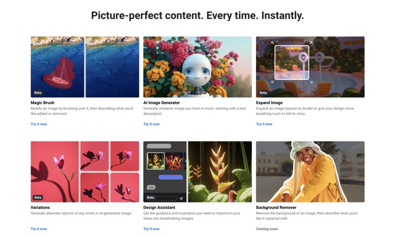 Shutterstock ra mắt Creative AI