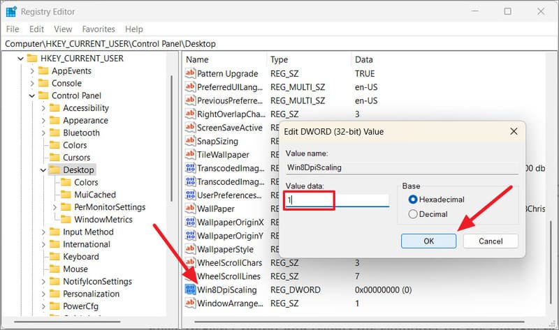 How to adjust display screen size