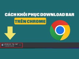 How to adjust the Download bar on Chrome to the latest Taskbar
