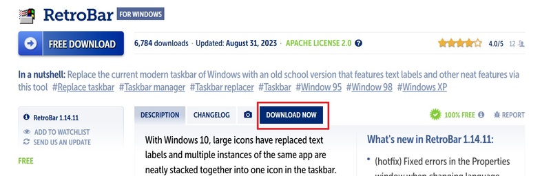 Cách khôi phục thanh taskbar Windows 95 và XP