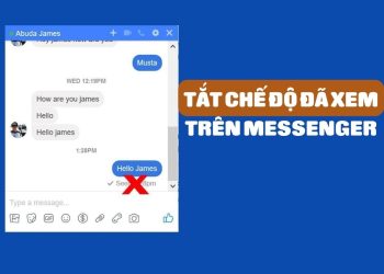 Cách tắt đã xem trên Messenger để đối phương không biết bạn đã đọc tin nhắn 1