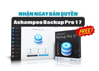 Cách nhận bản quyền Ashampoo Backup Pro 17 miễn phí trọn đời 3
