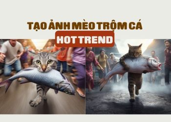 Cách tạo ảnh mèo trộm cá hot trend Facebook siêu đơn giản 14
