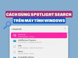 How to create a search bar on Windows similar to macOS's Spotlight Search