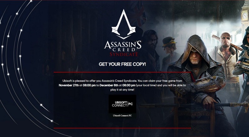 Nhận miễn phí game Assassin’s Creed Syndicate