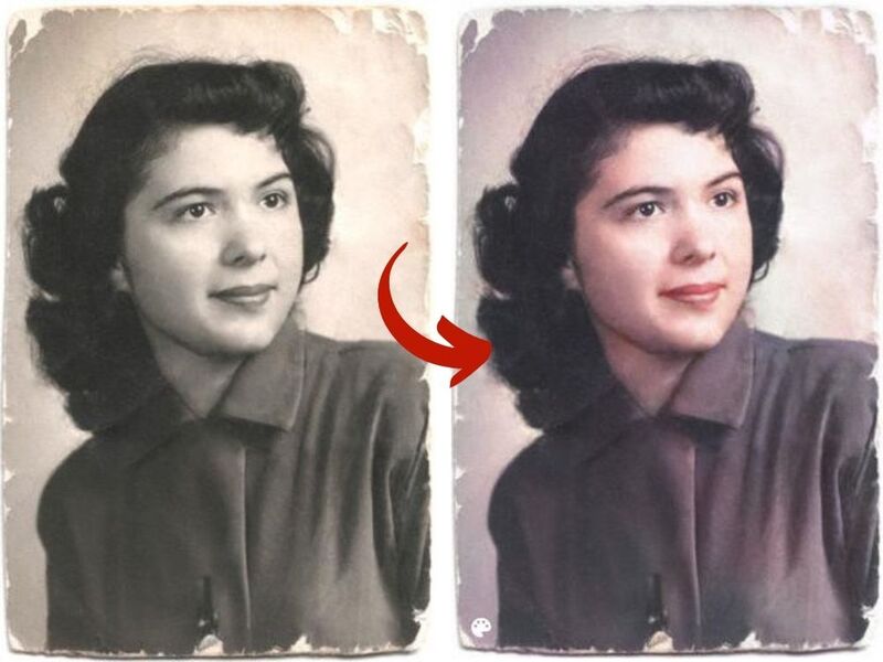 Restore color to old photos with the Colorize feature on Canva 8