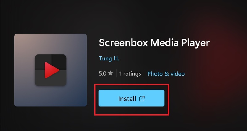 Screenbox Media Player