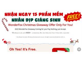Wonderfox gives away 15 free software worth 0 on Christmas Wonderfox gives away 15 free software worth 0 on Christmas