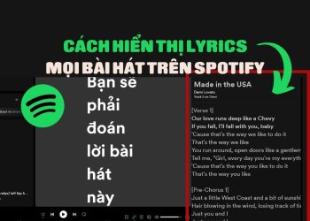 Cách hiển thị lời mọi bài hát trên Spotify 3