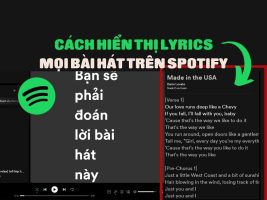 How to display lyrics for every song on Spotify