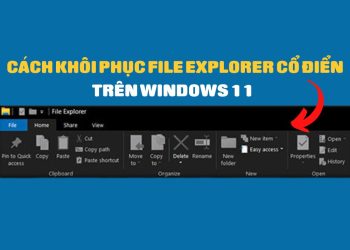 Cách khôi phục giao diện ribbon của File Explorer trên Windows 11 5