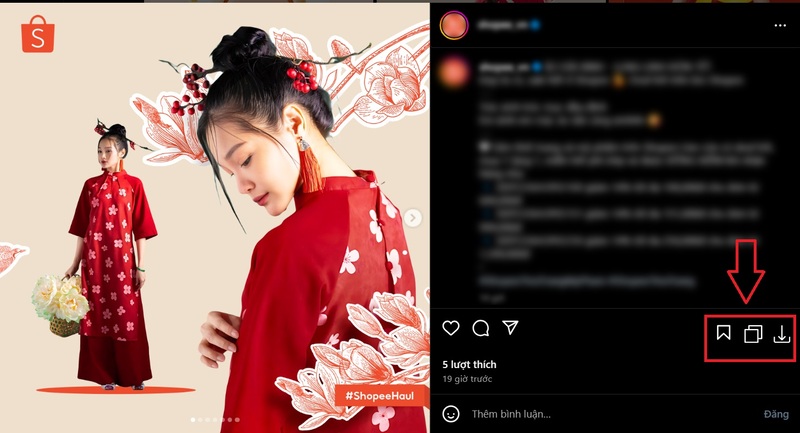 How to download story video images on instagram