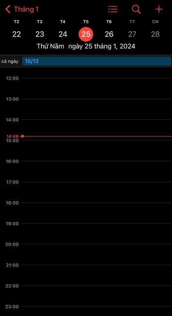 Cách xem lịch âm trên iPhone