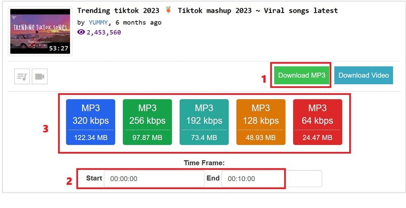 Tool to download videos and audio from YouTube