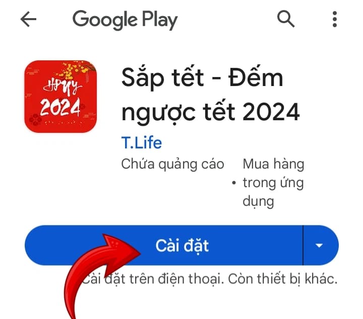 Cách tạo Countdown đếm ngược thời gian đến Tết 2024 trên màn hình điện