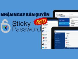 The Sticky Password Premium password management application is free for 