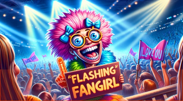 What is Flashing Fangirl?  – AnonyViet