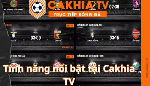 Sắc màu bóng đá: Cảm nhận sự hứng khởi trên Cakhia TV 