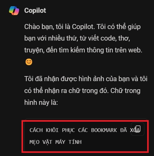 công cụ lấy chữ từ hình ảnh