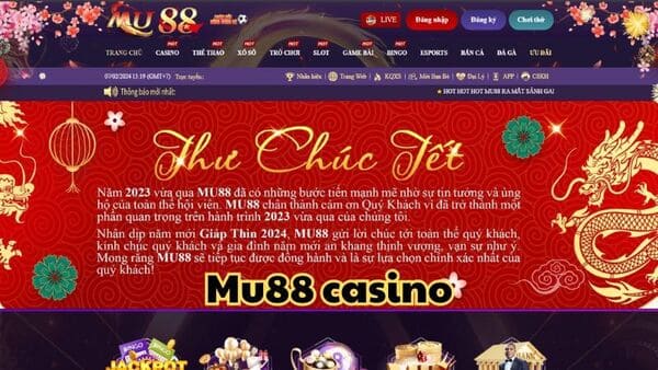 Mu88 casino   Thiên đường game cá cược nổi bật nhất châu Á