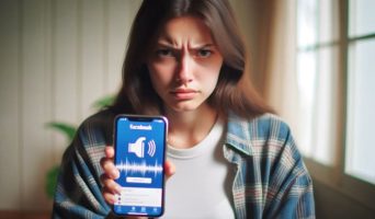 How to mute Facebook's annoying Tapping sound