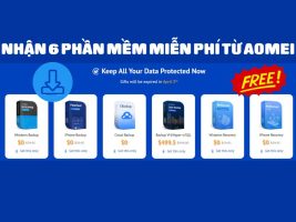 AOMEI gives away 6 free data backup software worth 9
