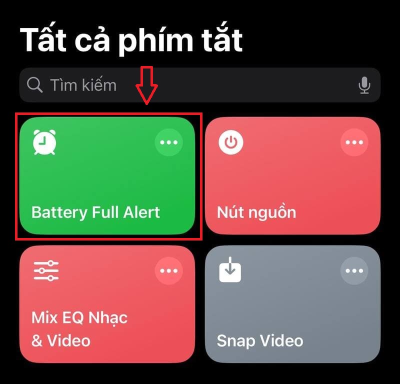 notification when battery is full