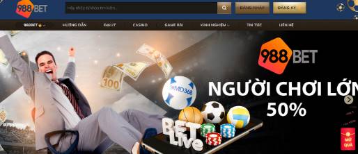 Casino online 988Bet sòng bạc trực tuyến đẳng cấp nhất hiện nay