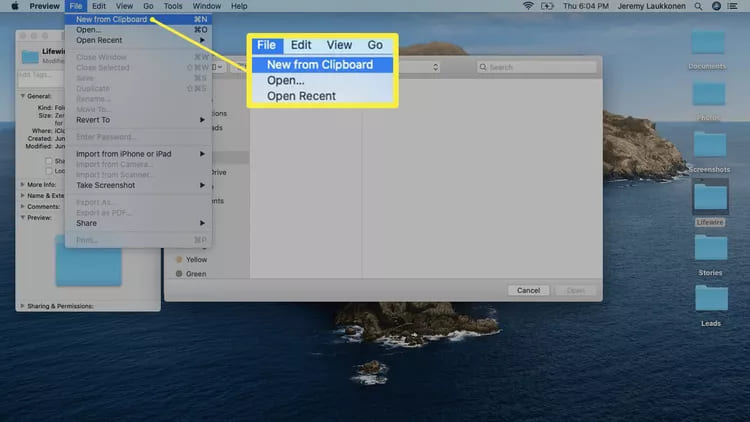 Cách đổi màu thư mục trên MacBook