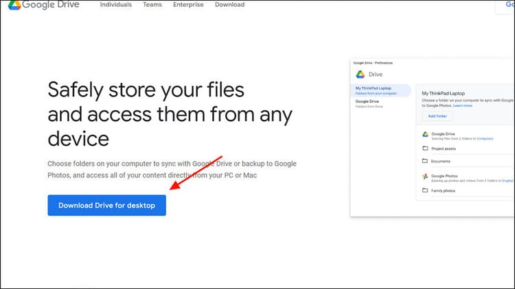 How to add Google Drive to File Explorer