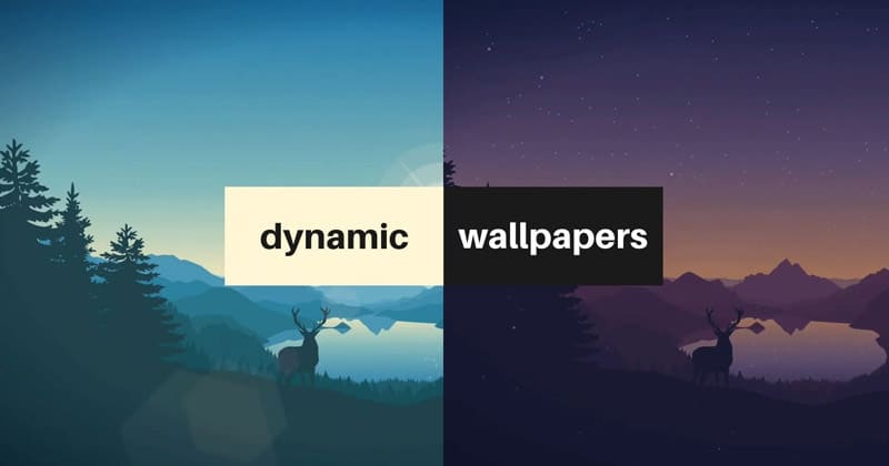 Automatically change wallpaper in real time