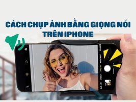 Tips for taking photos by voice on iPhone