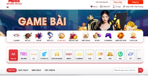 Game bài MB66: sảnh giải trí đổi thưởng hàng đầu thị trường