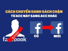How to transfer Facebook block list from one account to another