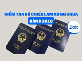 How to check if passport is done using Zalo