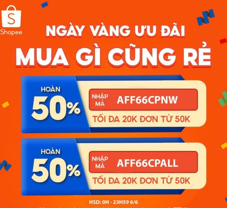 Lợi ích của mã giảm giá Shopee