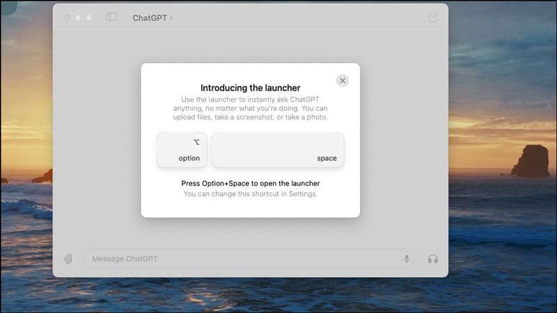 Cách truy cập vào ChatGPT trên macOS