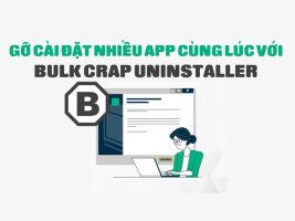 Completely uninstall applications with Bulk Crap Uninstaller