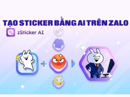 Create your own “unique” Zalo stickers with zSticker AI