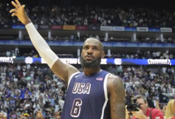 LeBron James là người cầm cờ cho Mỹ tại Olympics 2024