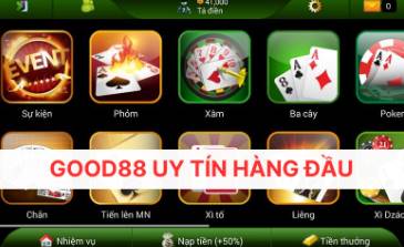 Game bài đổi thưởng Good88   Thiên đường cờ bạc trực tuyến 2024