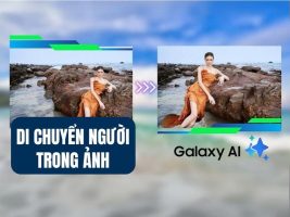 Moving people in photos is super easy with Galaxy AI