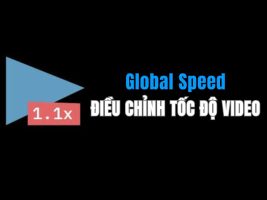 Global Speed: Control video speed on any website