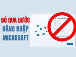 How to skip the Microsoft login step when installing Windows 11